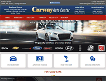 Tablet Screenshot of carwayauto.com